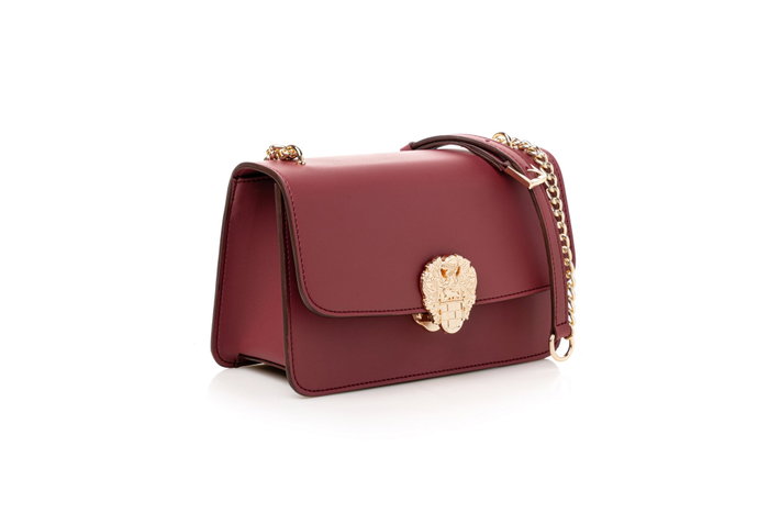 Vince Camuto Bolso de Hombro Amore - Rojo Clarete
